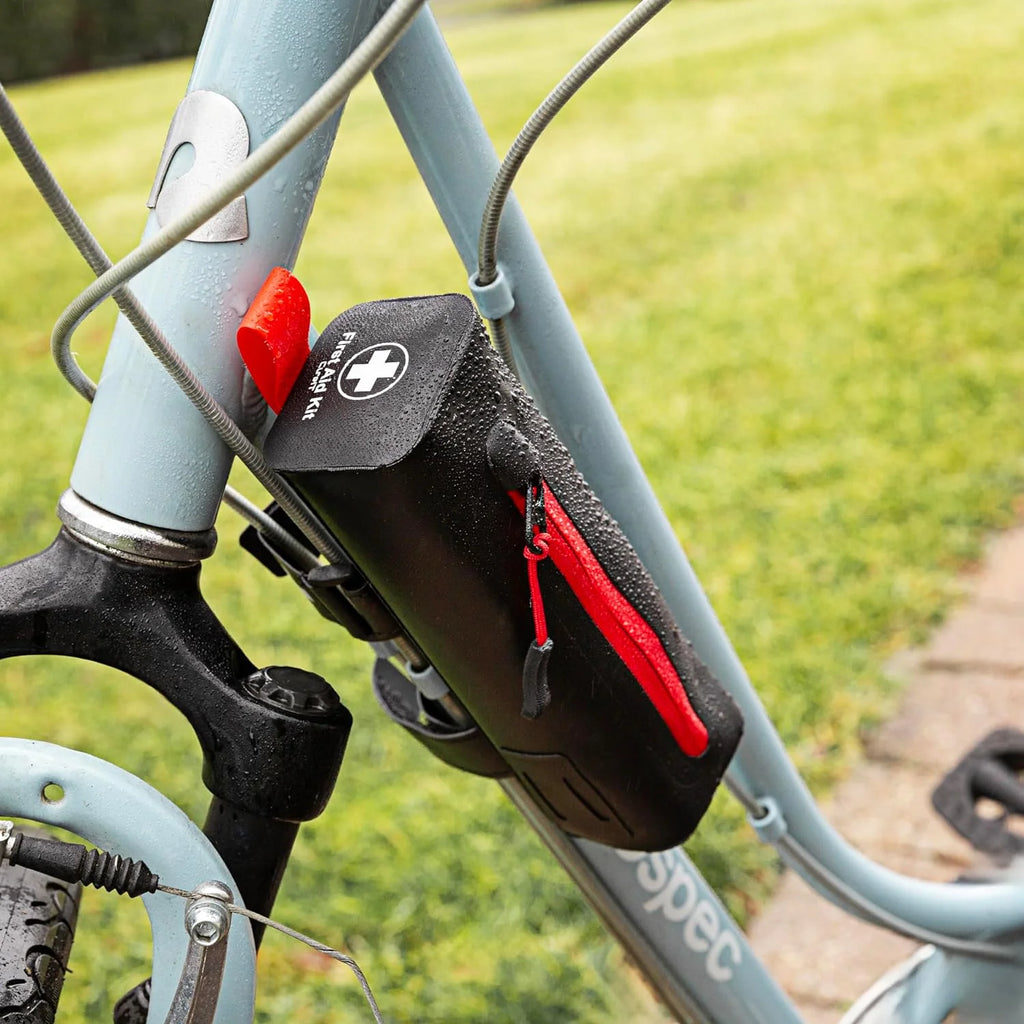 Ultimate 50-Piece Waterproof Bike First Aid Kit - Essential Emergency Survival Gear for Cyclists
