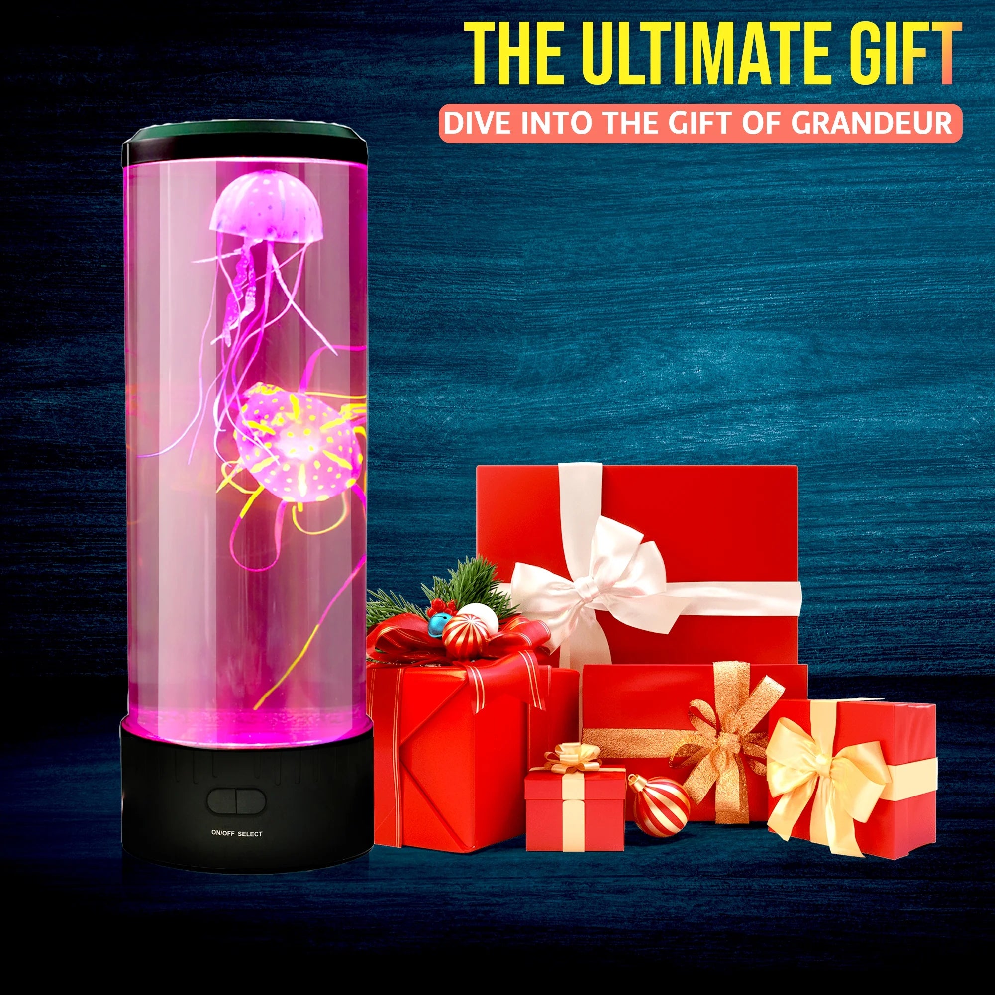 Transform Your Space with the Enchanting Jellyfish Lamp: Remote-Controlled, 16 Color Options, and Soothing Night Light for Kids and Adults