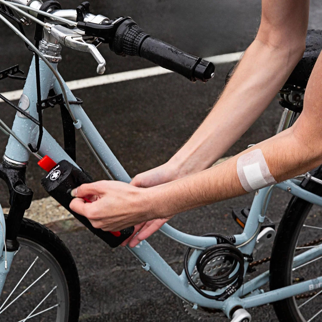 Ultimate 50-Piece Waterproof Bike First Aid Kit - Essential Emergency Survival Gear for Cyclists