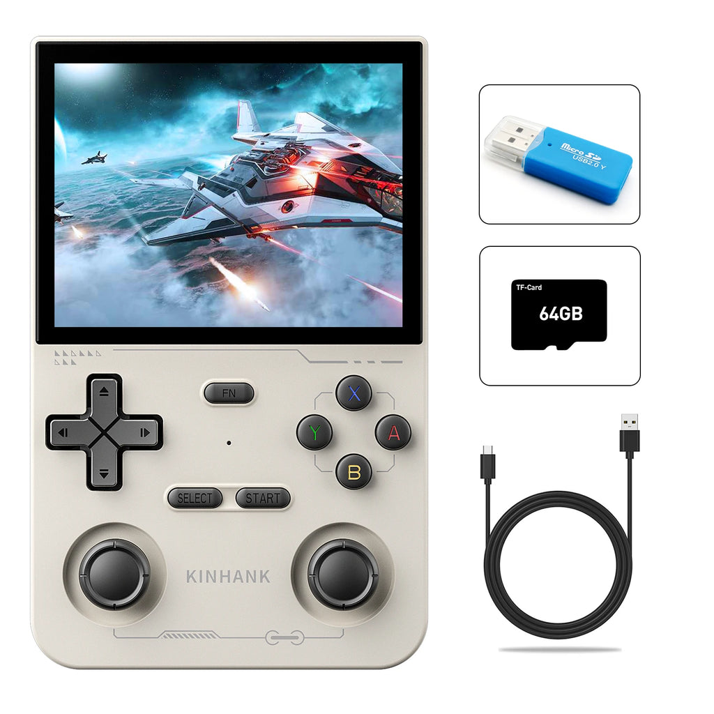 K36 Retro Handheld Game Console - Play 16,000 Classic Games on a Stunning 3.5" IPS Screen!